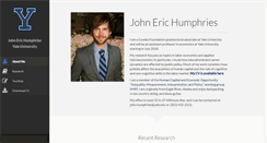 Desktop Screenshot of johnerichumphries.com